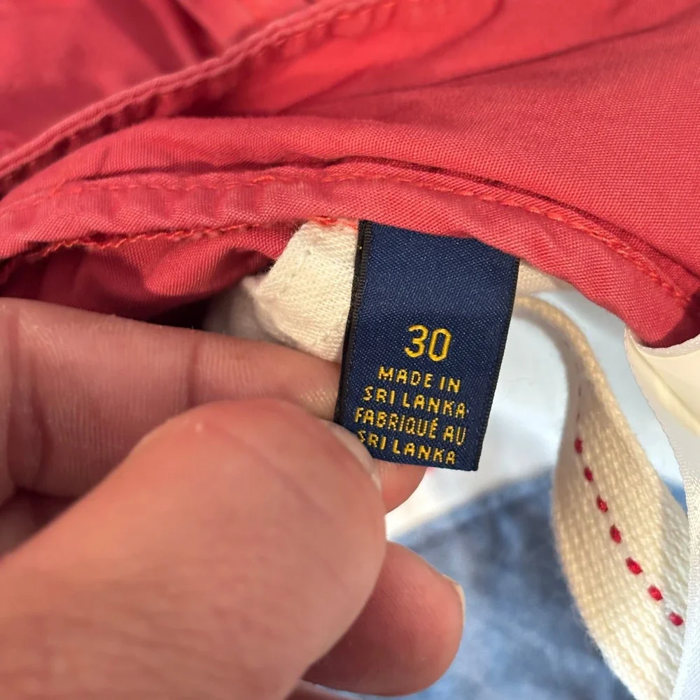 Polo Ralph Lauren Mens Relaxed Fit Shorts 30 Cotton Chino Old Money Preppy 20632